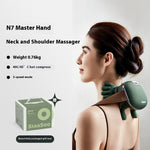 Wireless Deep-Kneading Neck & Shoulder Massager Shawl – Electric Back Pain Relief, Heat Therapy & Muscle Relaxation