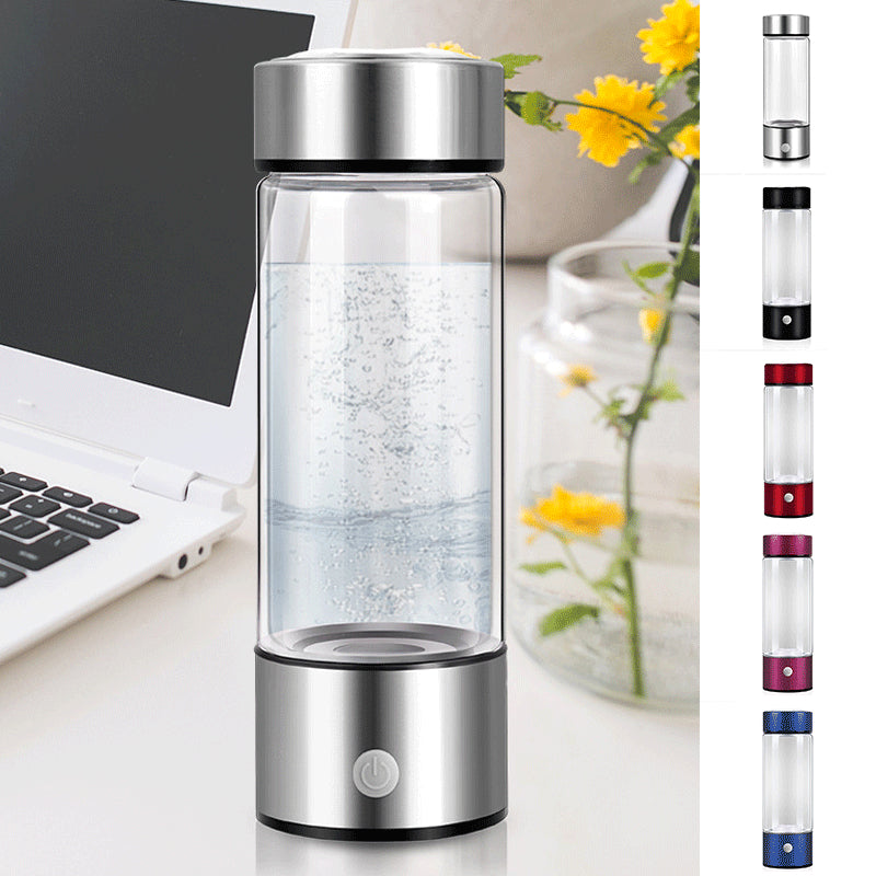 Hydrogen-Rich Water Bottle – Rechargeable Portable Wellness Generator