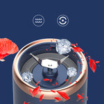 Portable 6-Blade Mini Blender – USB Rechargeable Smoothie & Juice Maker