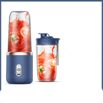 Portable 6-Blade Mini Blender – USB Rechargeable Smoothie & Juice Maker