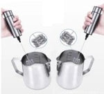 Electric Milk Frother Handheld Whisk – Coffee & Latte Foam Maker