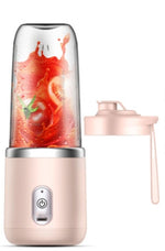 Portable 6-Blade Mini Blender – USB Rechargeable Smoothie & Juice Maker