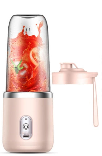Portable 6-Blade Mini Blender – USB Rechargeable Smoothie & Juice Maker